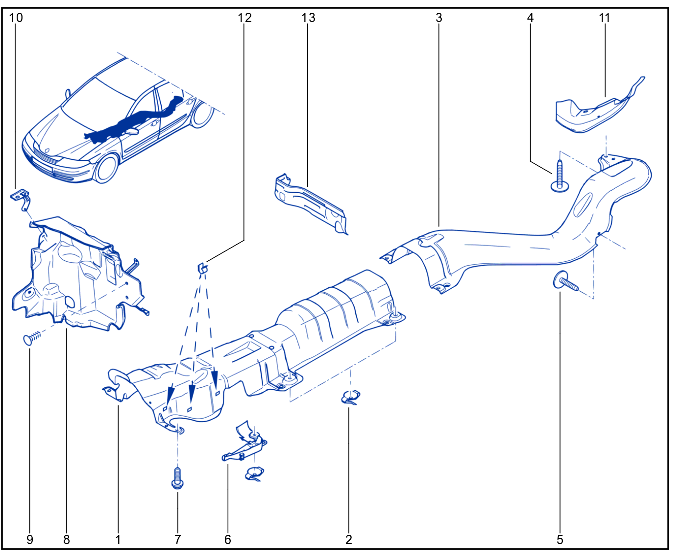 Exhaust Pipe - 01009611