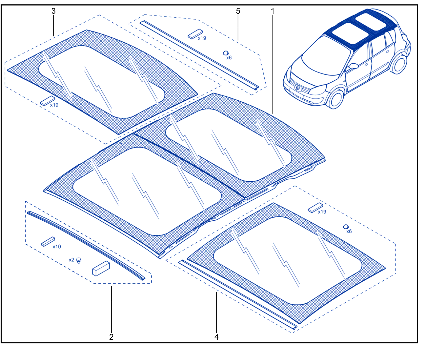 Sunroof - 01009651