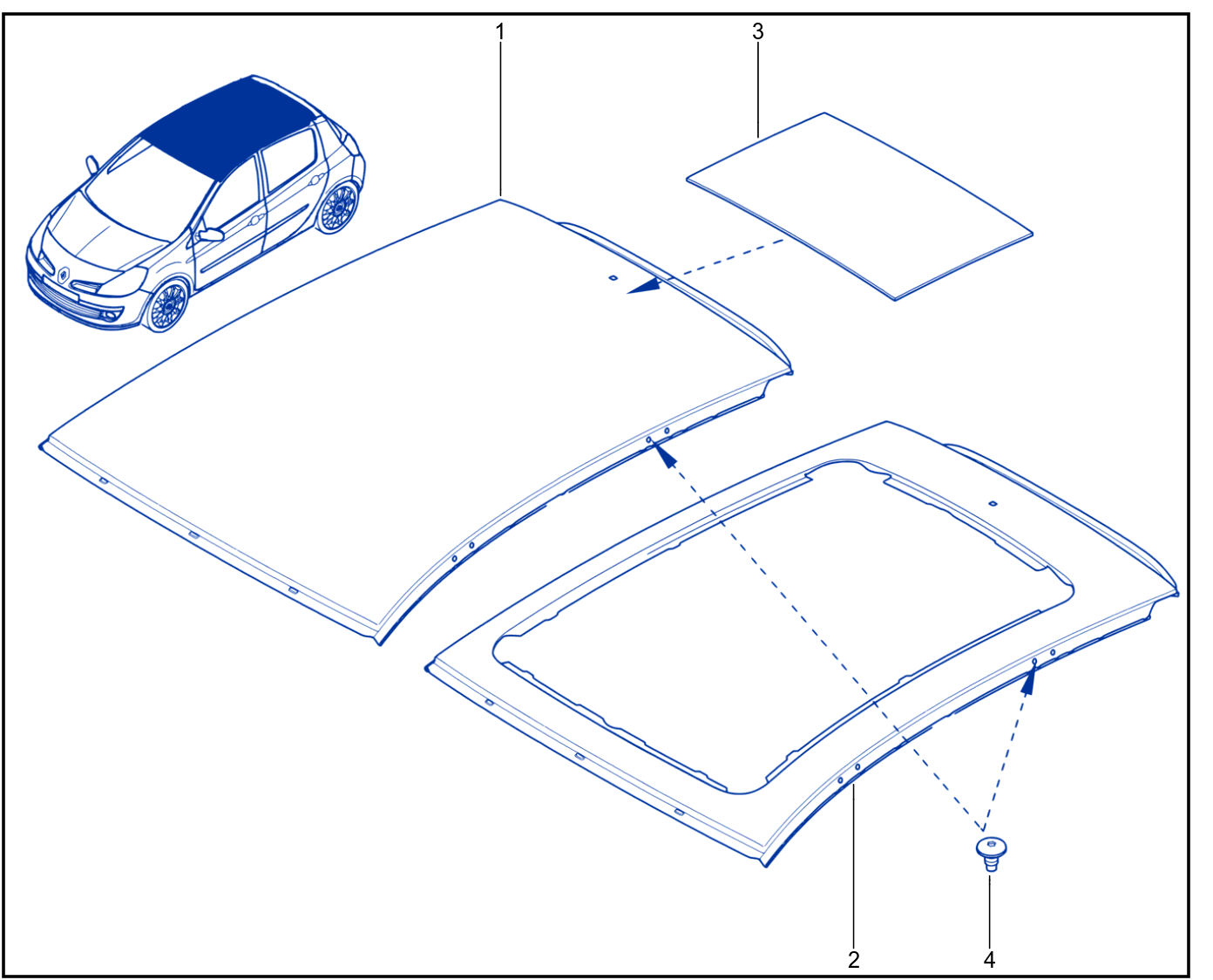Roof - 01009660