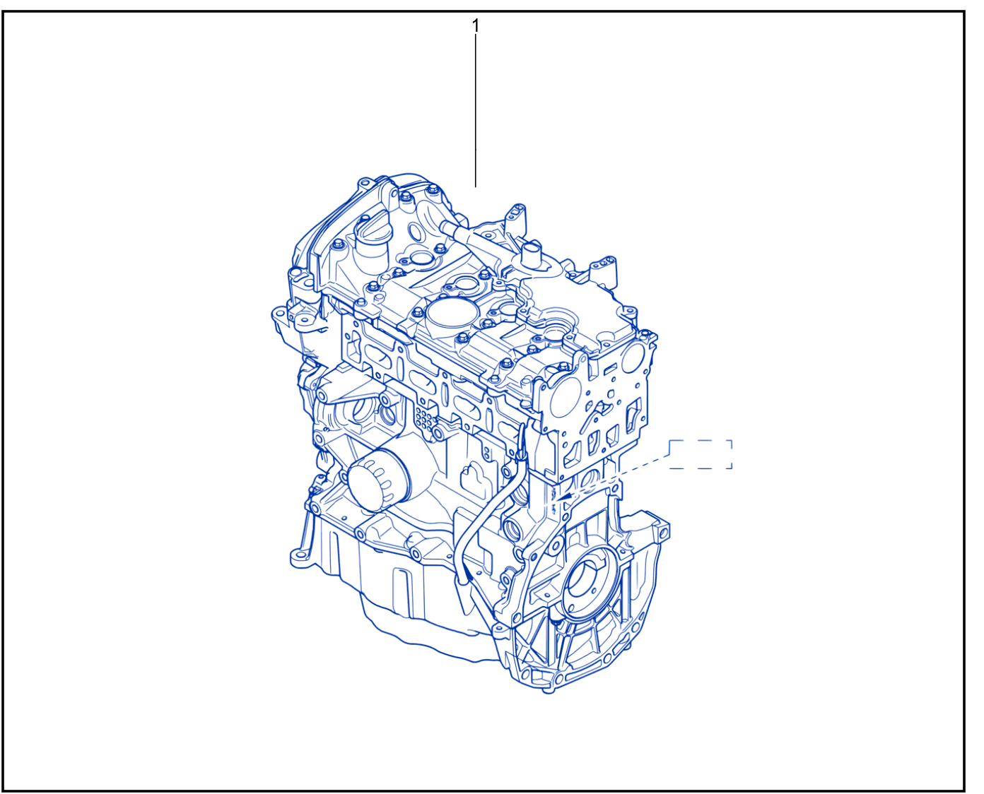 Assembled Engine - 01009709