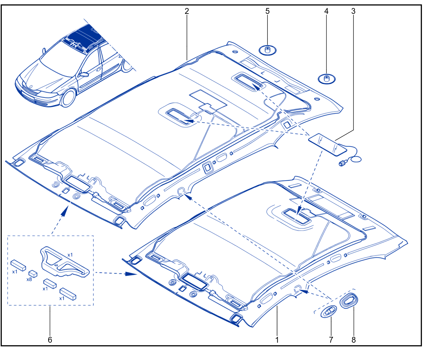 Roof Trim - 01009790