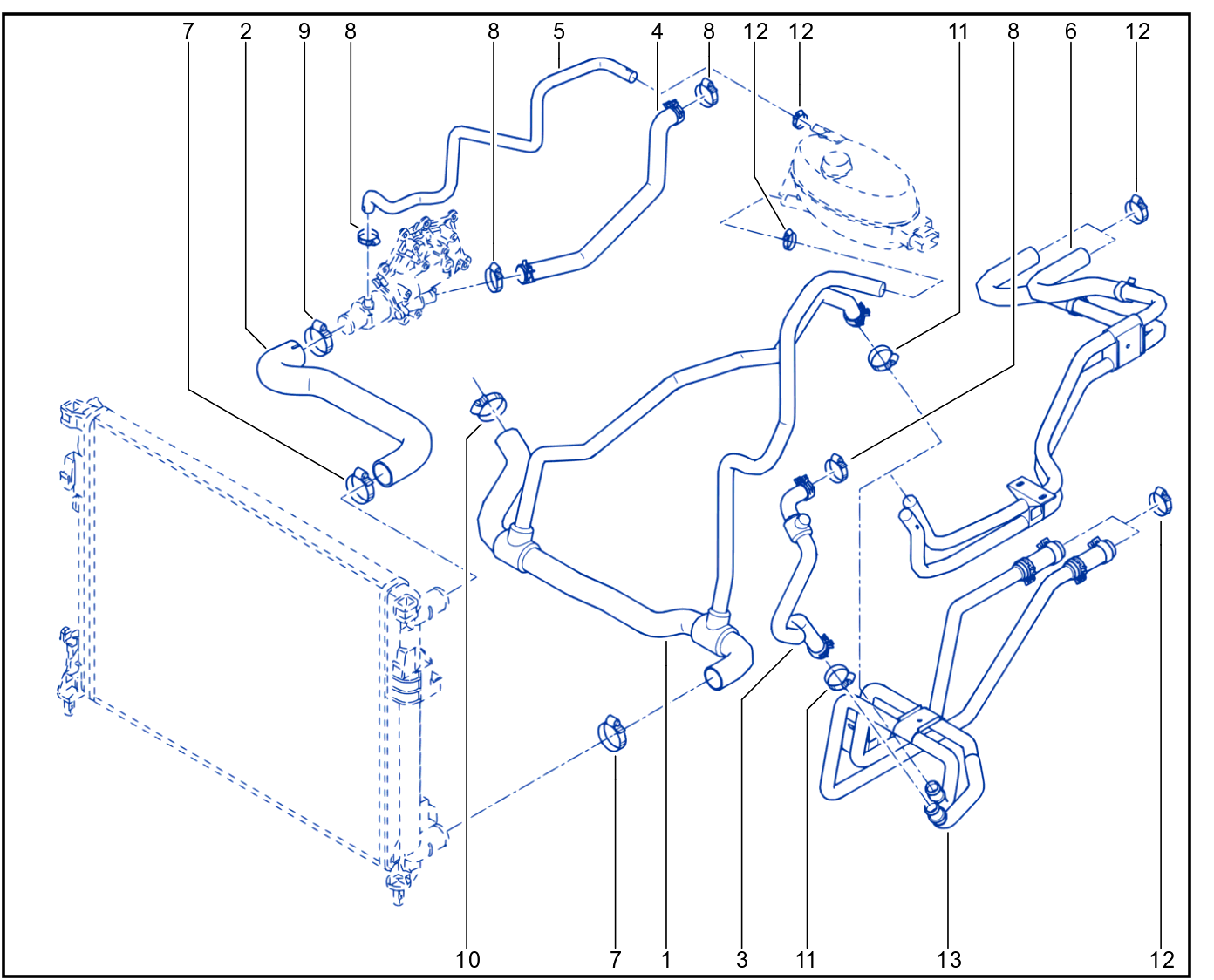 Coolant Circuit - 01009791