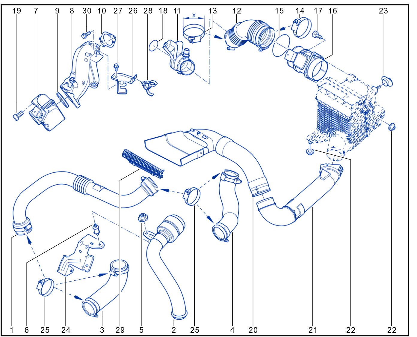 Air Pipes - 01009866