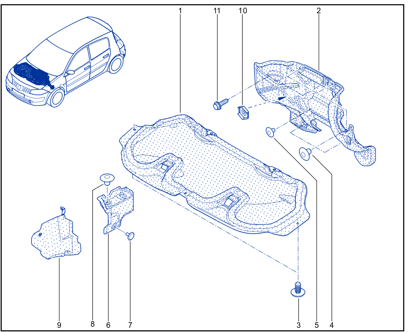 Sound And Heat Insulation - 01009870
