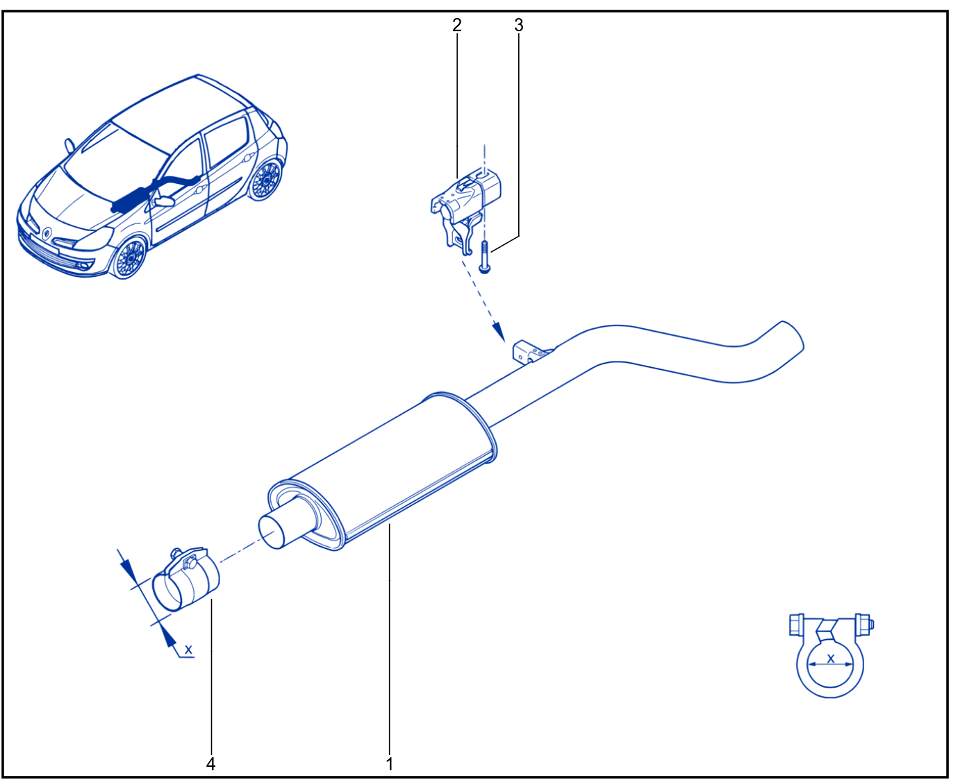 Exhaust Pipe - 01010142