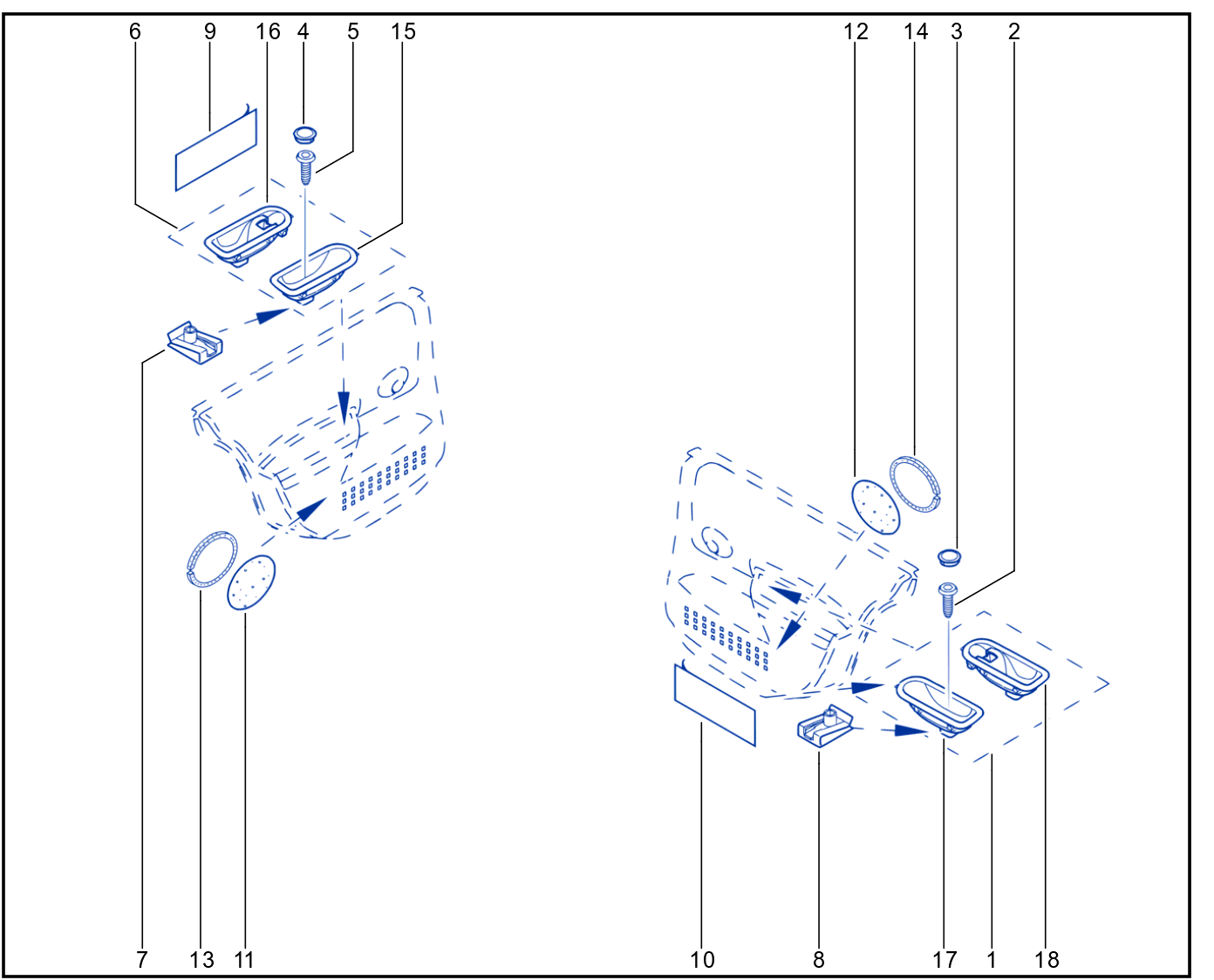 Side Opening Element Trim - 01010200