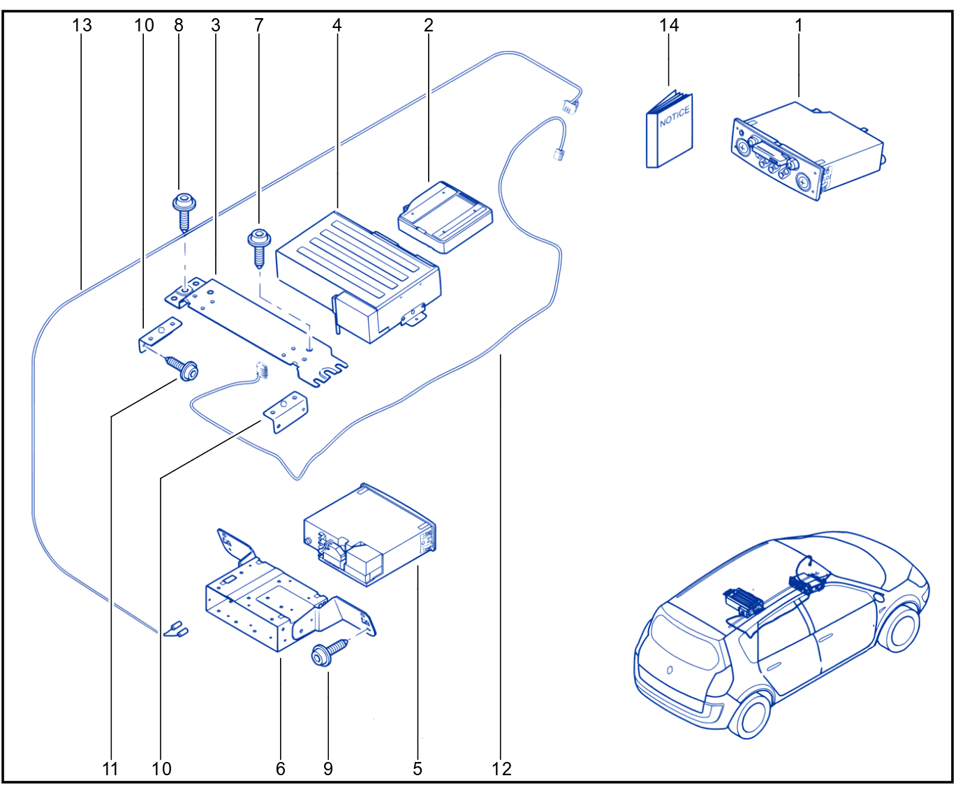 Radio And Equipment - Aerial - 01010254