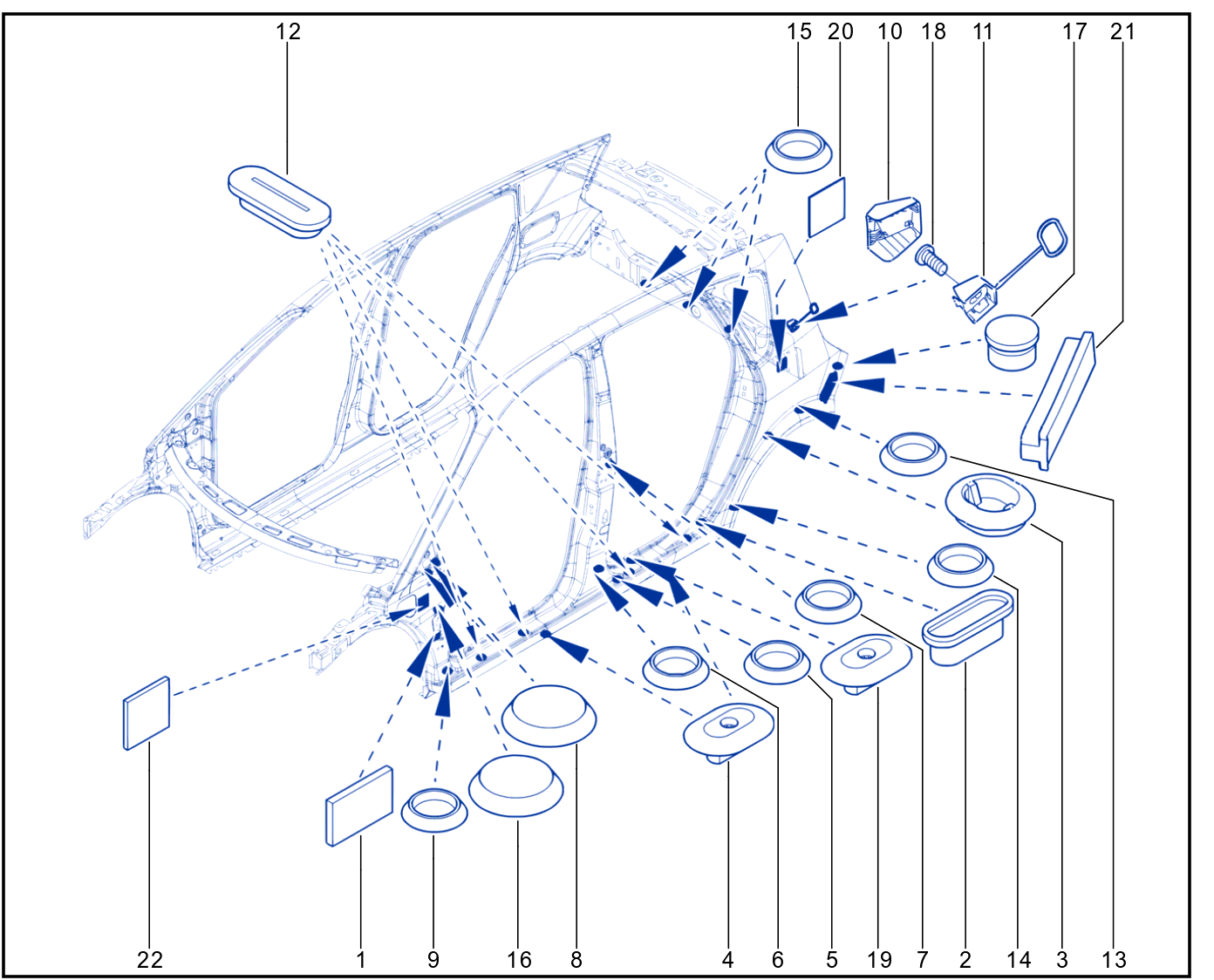 Bodywork Sealing - 01010296