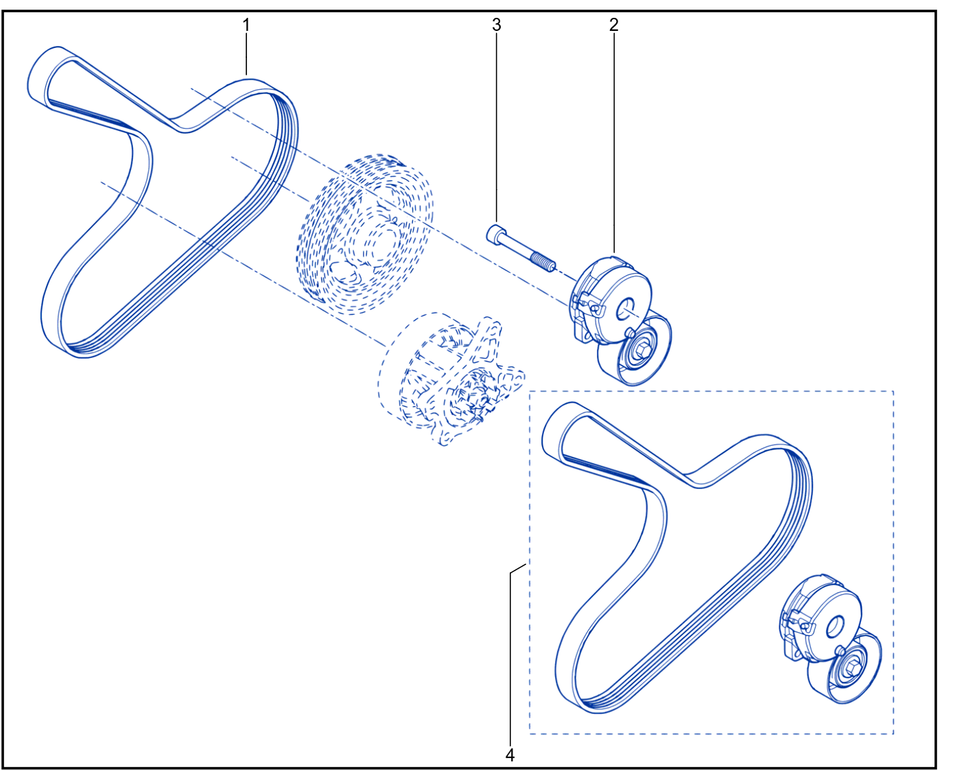 Tensioner - Belt - 01010343