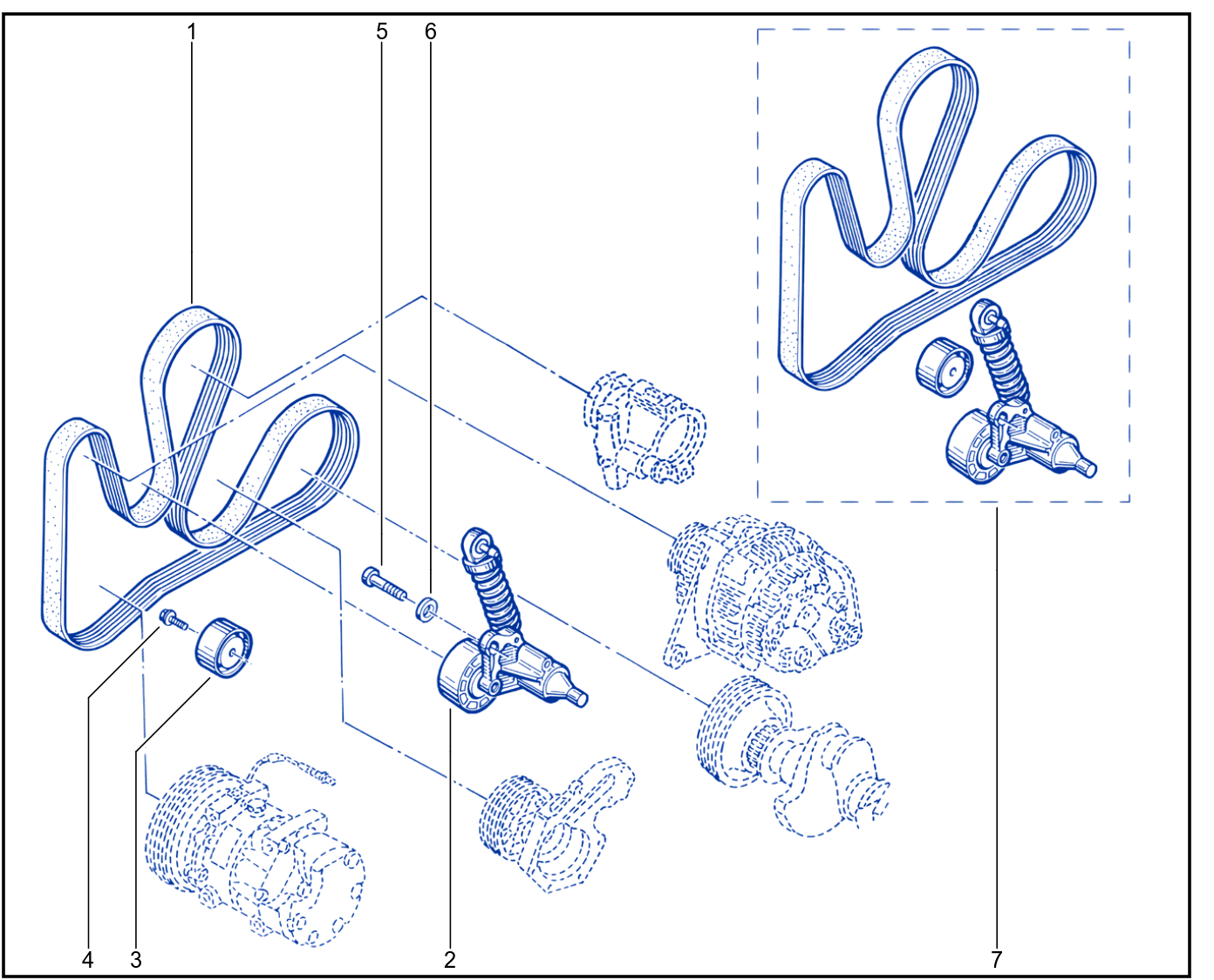 Tensioner - Belt - 01010364