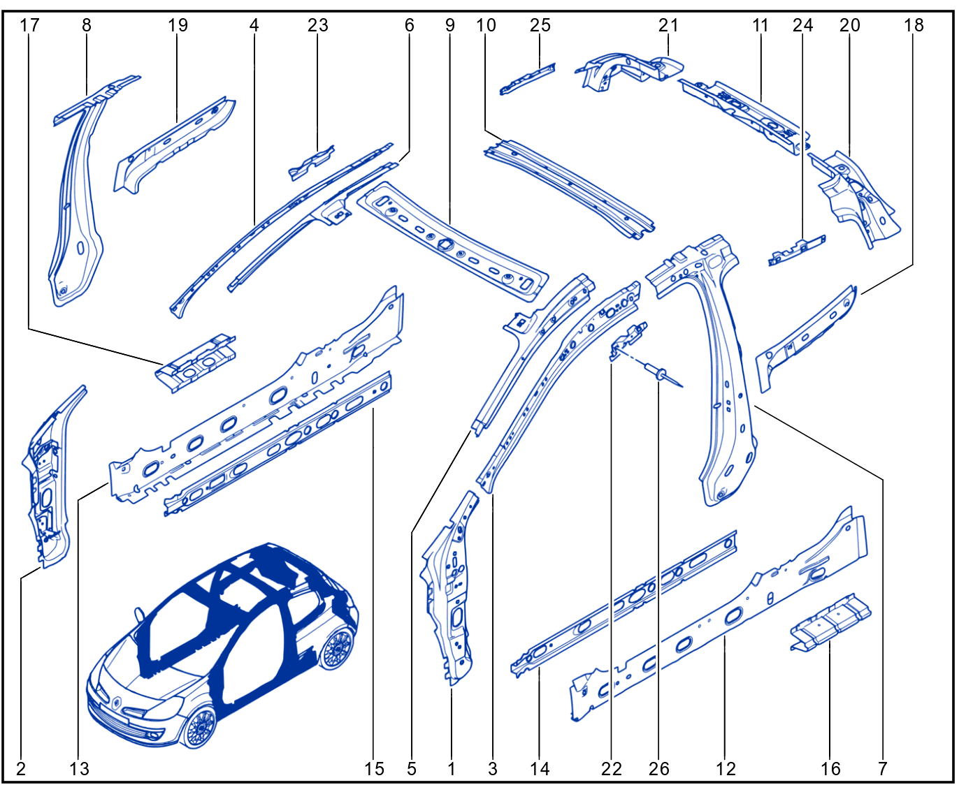 Body Side Lining - 01010390
