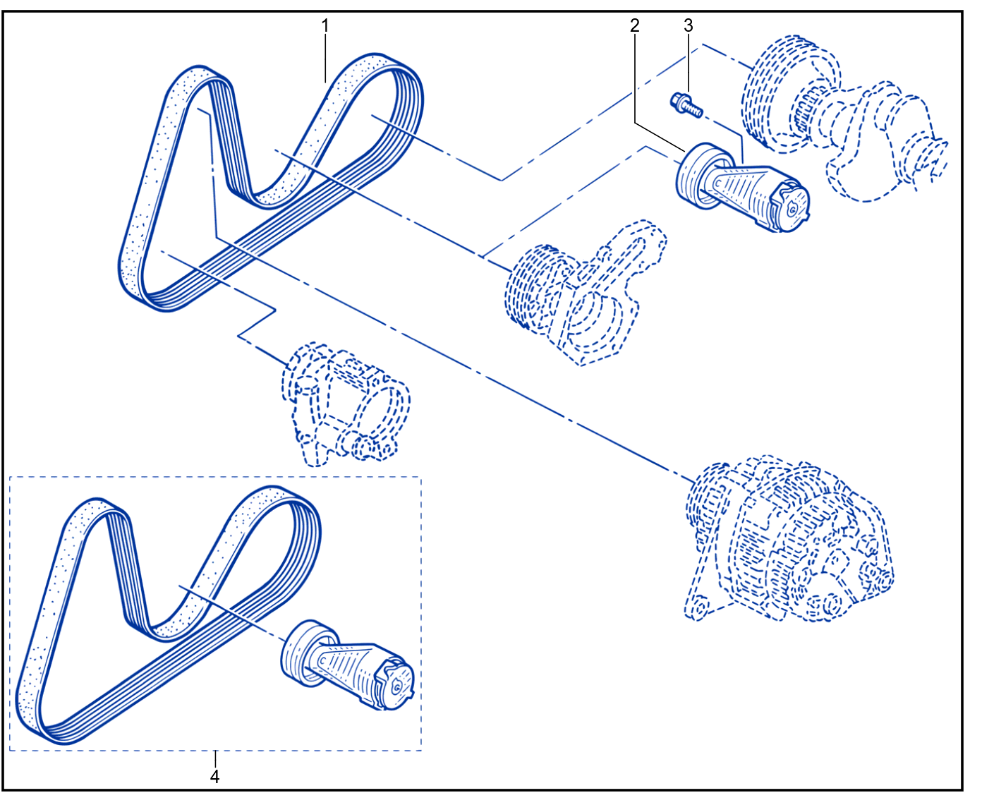 Tensioner - Belt - 01010425