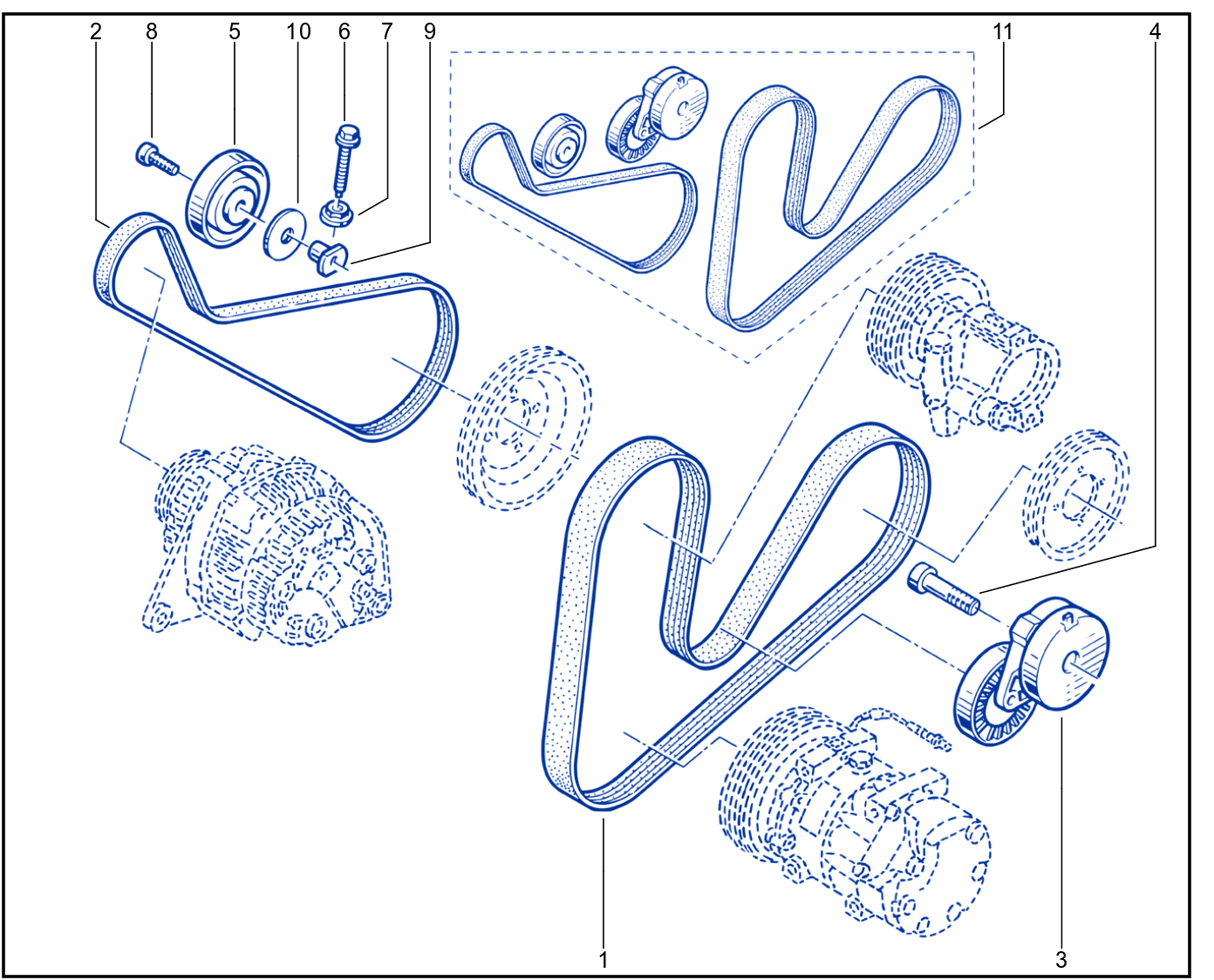 Tensioner - Belt - 01010506