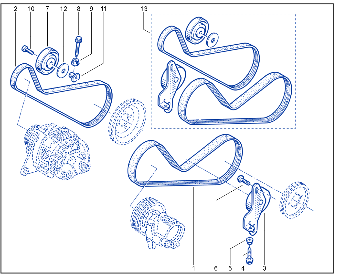 Tensioner - Belt - 01010520