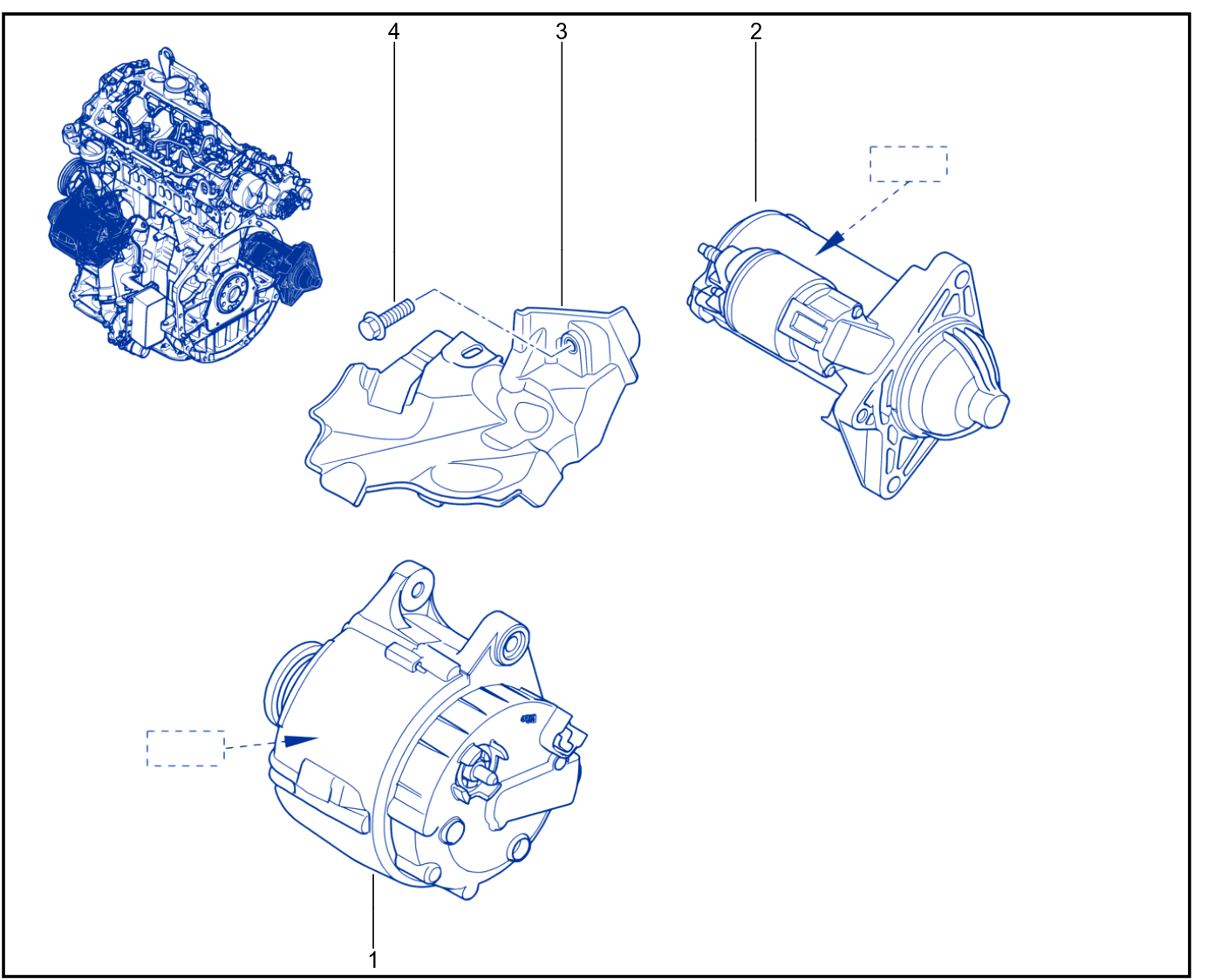 Starter Motor - 01010688