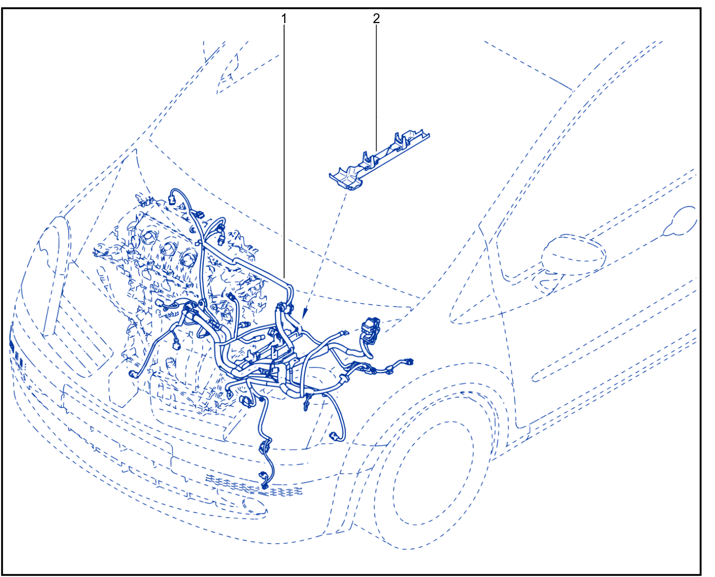 Wiring - Engine Components - 01010784