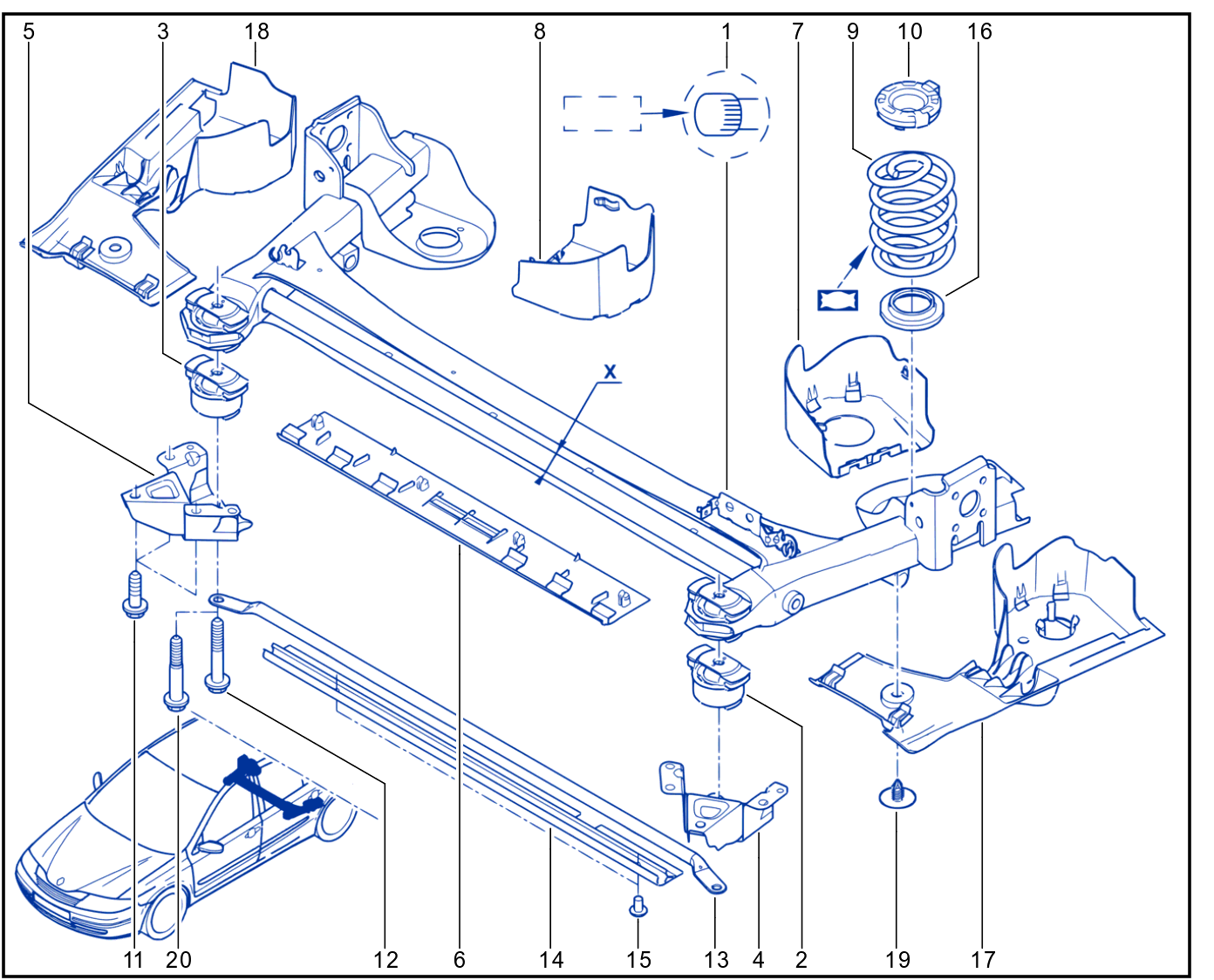 Rear Axle Component - 01010791