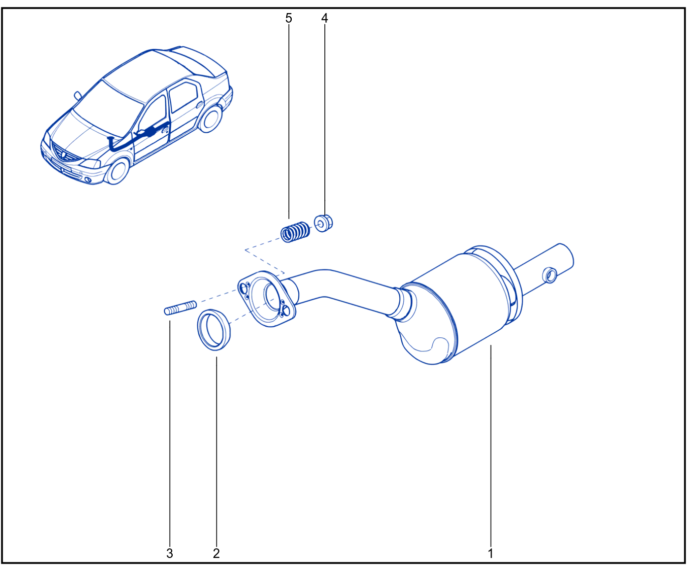 Exhaust Pipe - 01010795