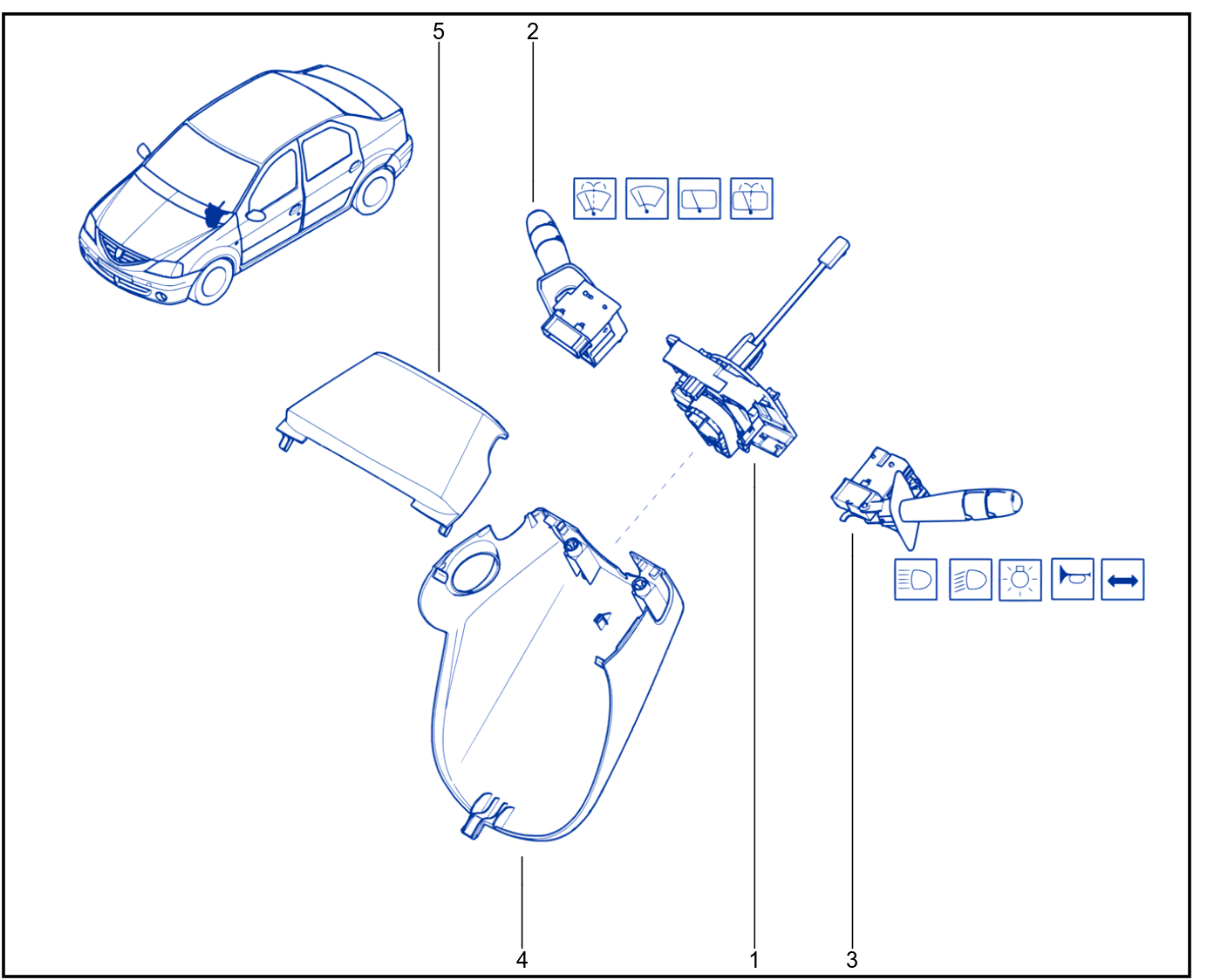 Steering Wheel Control - 01010881