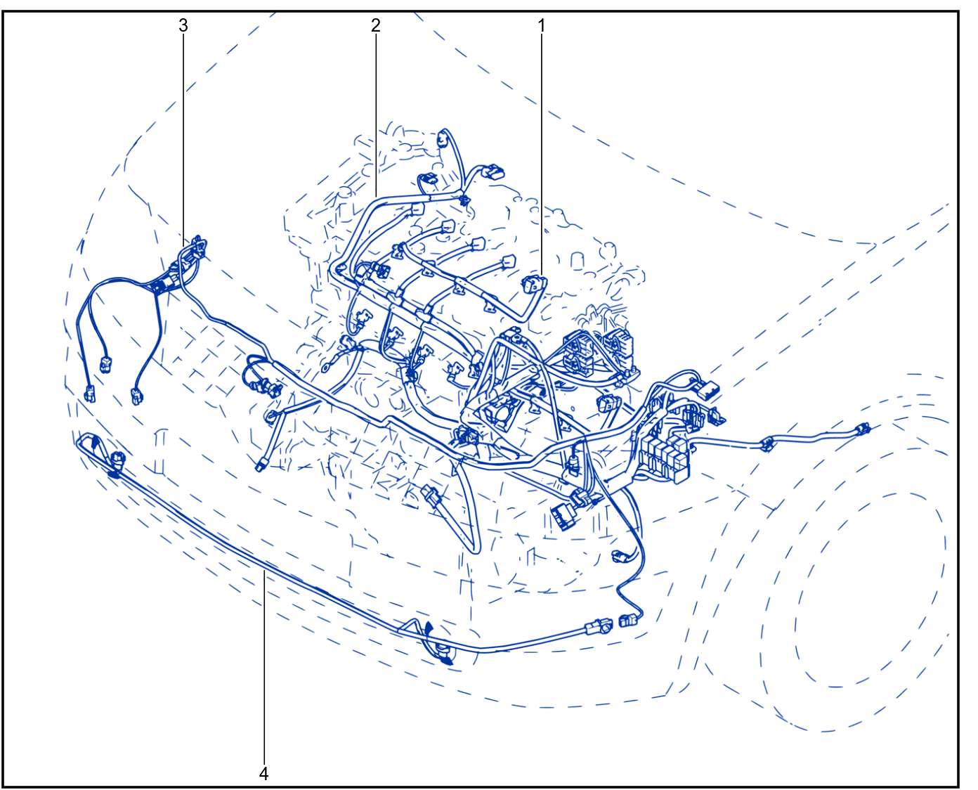 Wiring - Engine Components - 01011260
