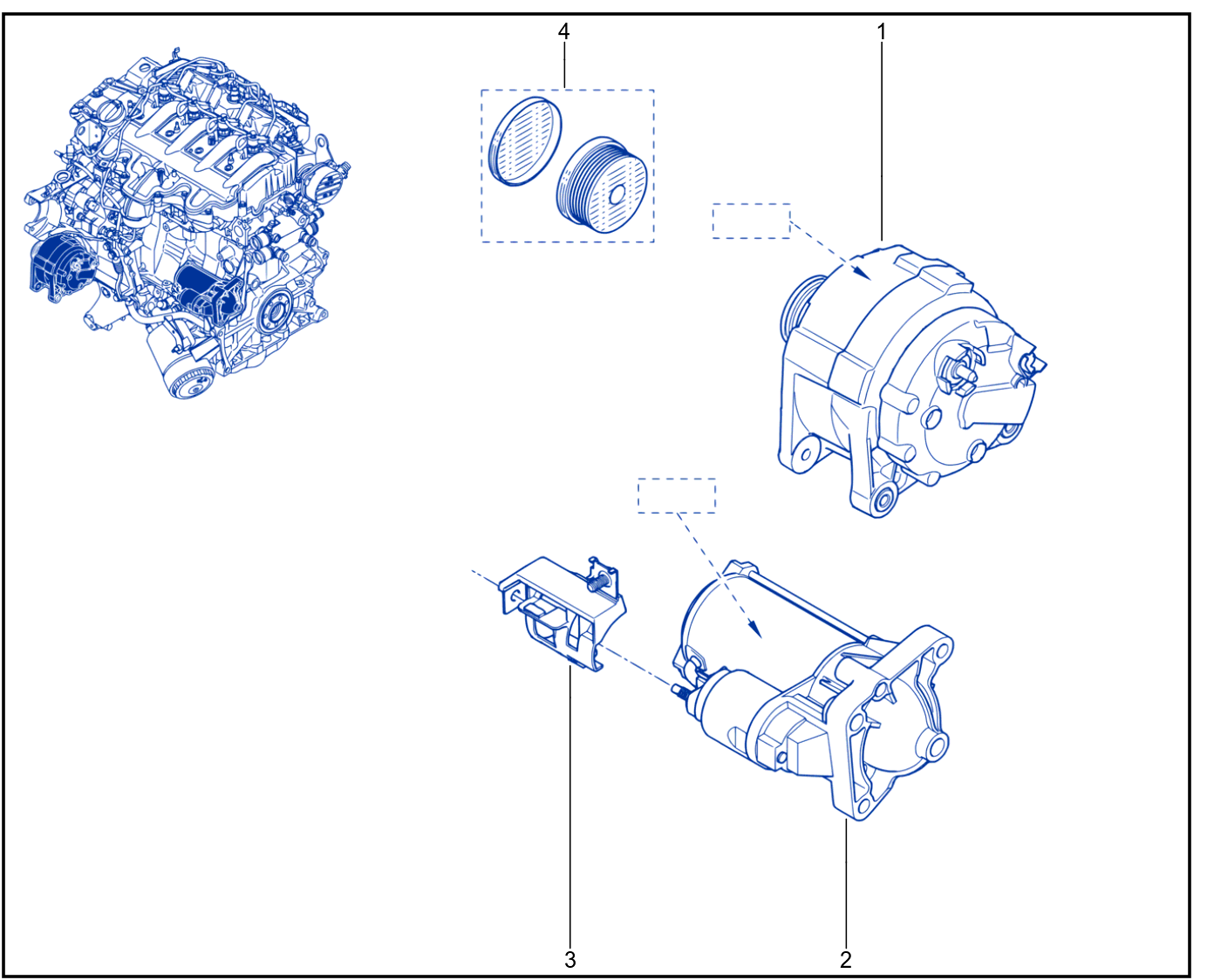 Starter Motor - 01011305
