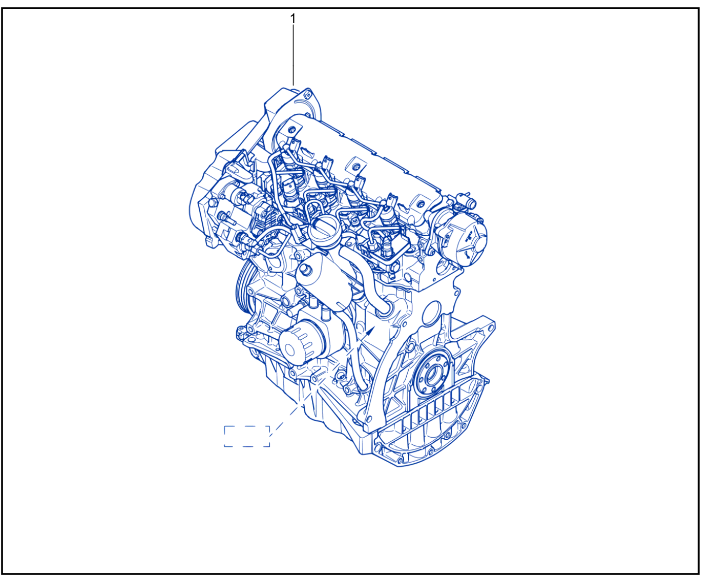 Assembled Engine - 01011487