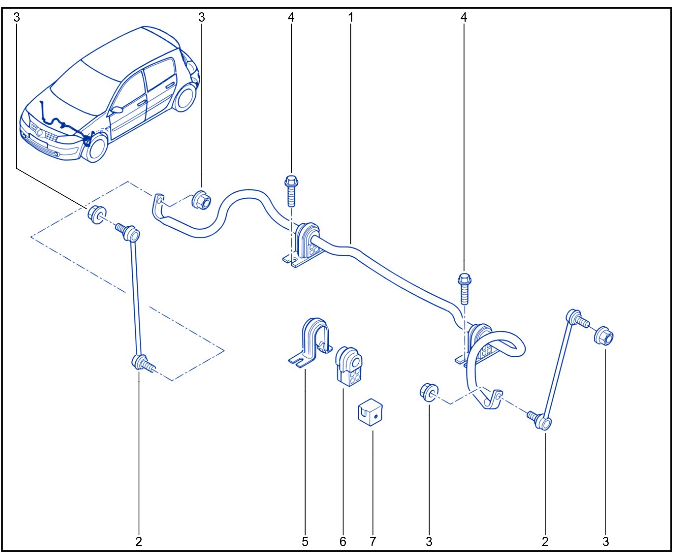 Front Anti-Roll Bar - 01011507