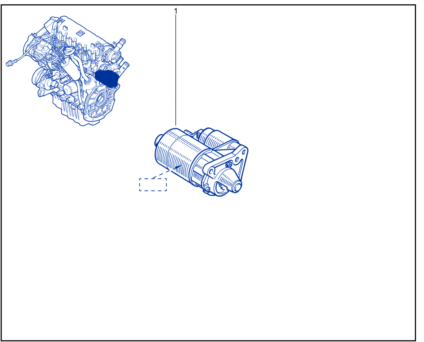 Starter Motor - 01011568