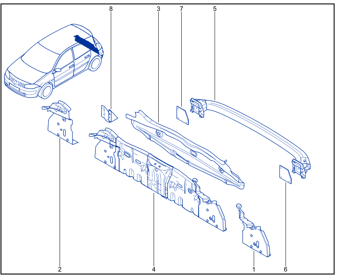 Rear End Panel - 01011602