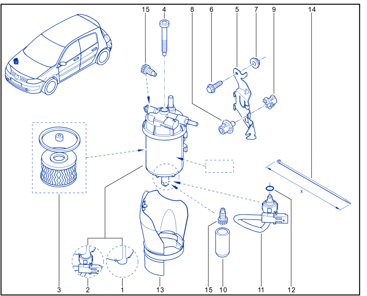 Fuel Filter - 01011642