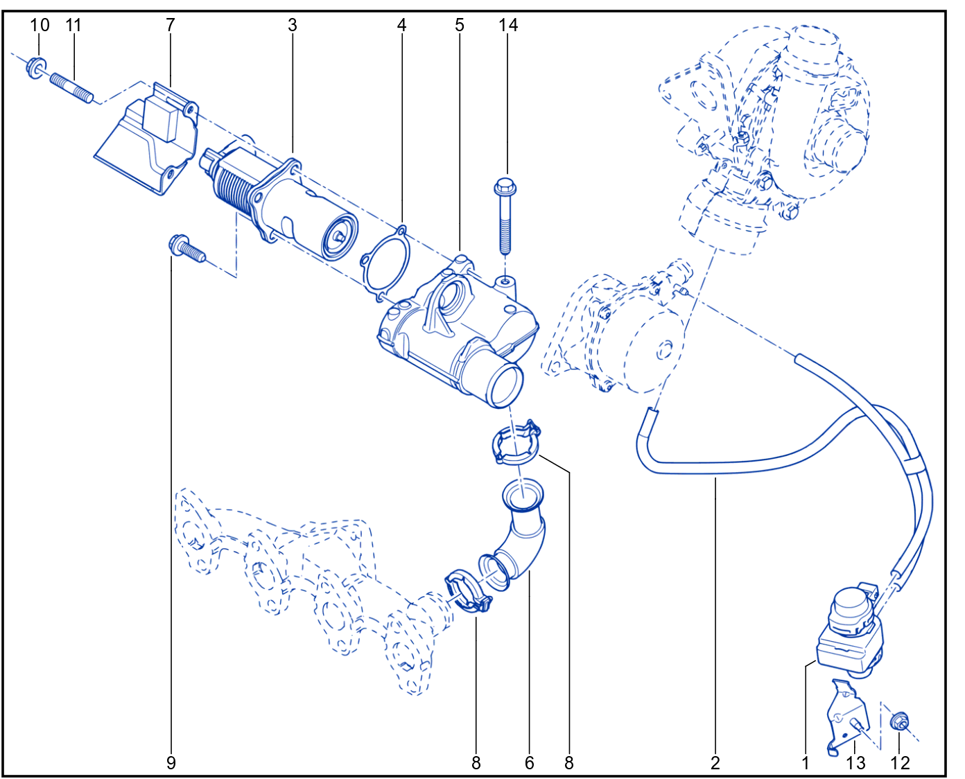 Exhaust Gas Recirculation - 01011698