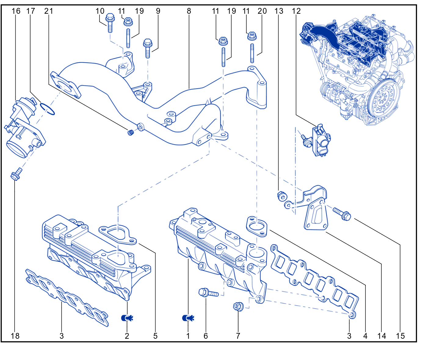 Inlet Manifold - 01011913