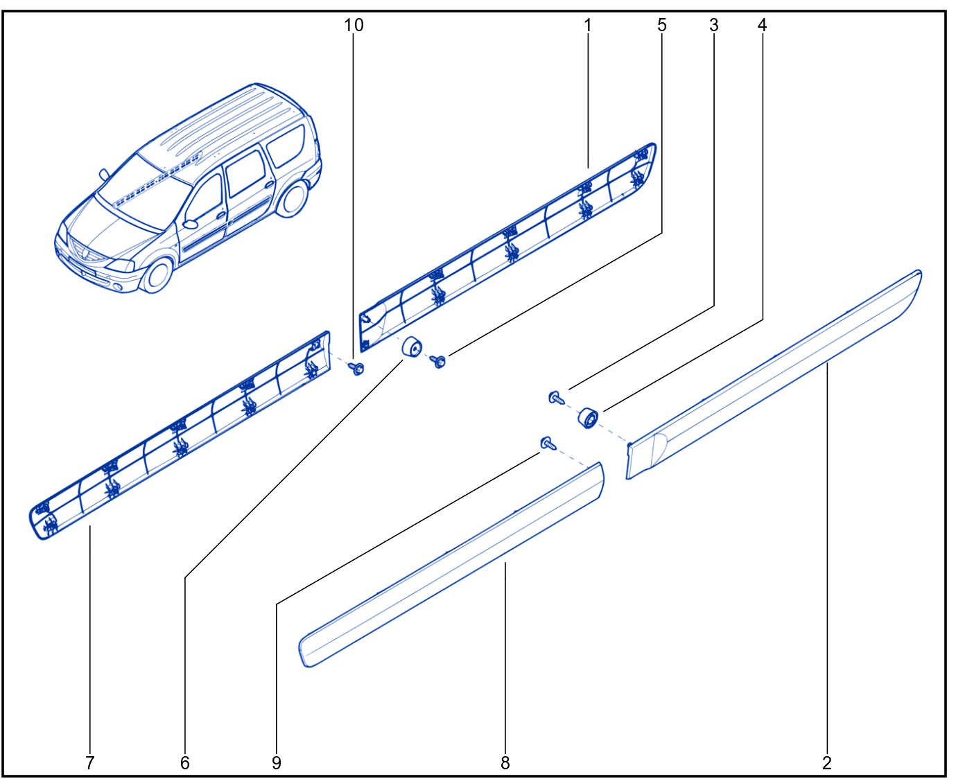 Protection Strip - Trim - 01011940