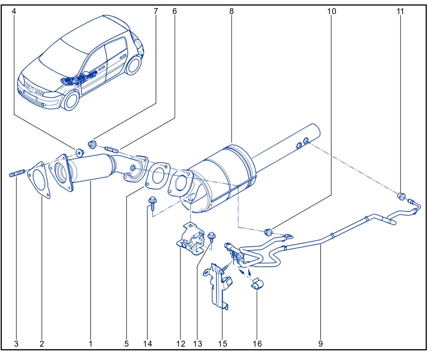 Exhaust Pipe - 01011941