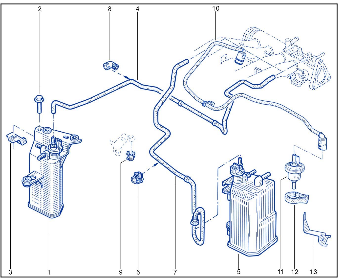 Fuel Vapour Recirculation - 01012323