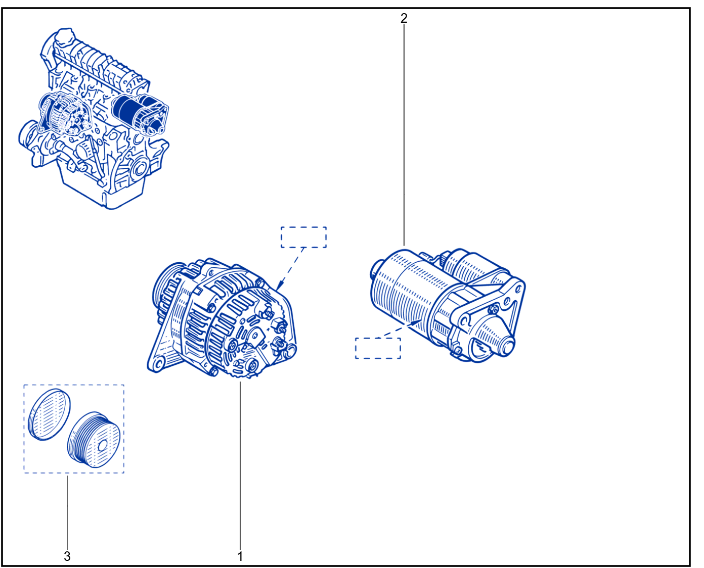 Starter Motor - 01012383