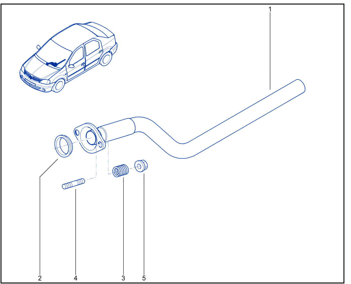 Exhaust Pipe - 01012513