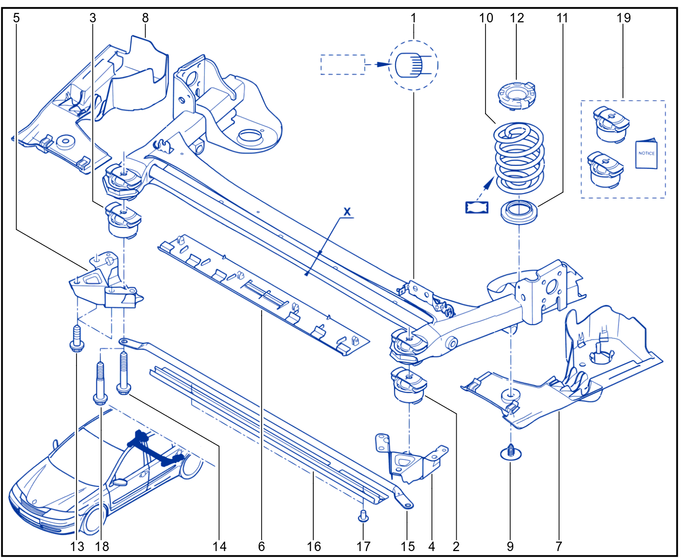 Rear Axle Component - 01012657