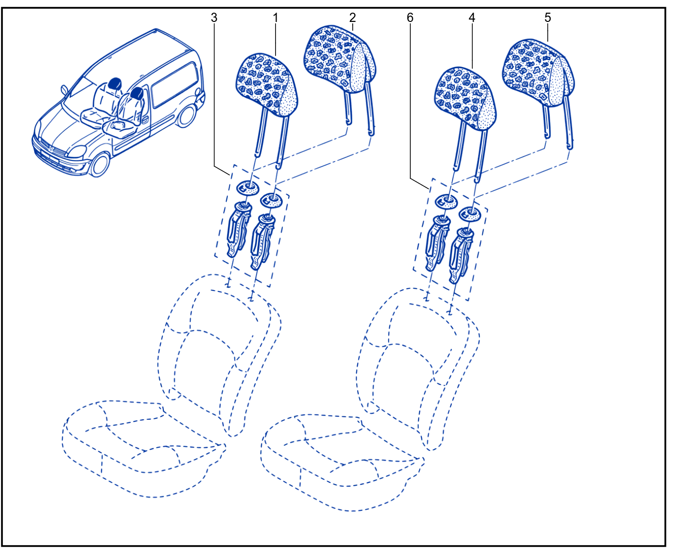 Headrest - 01012779