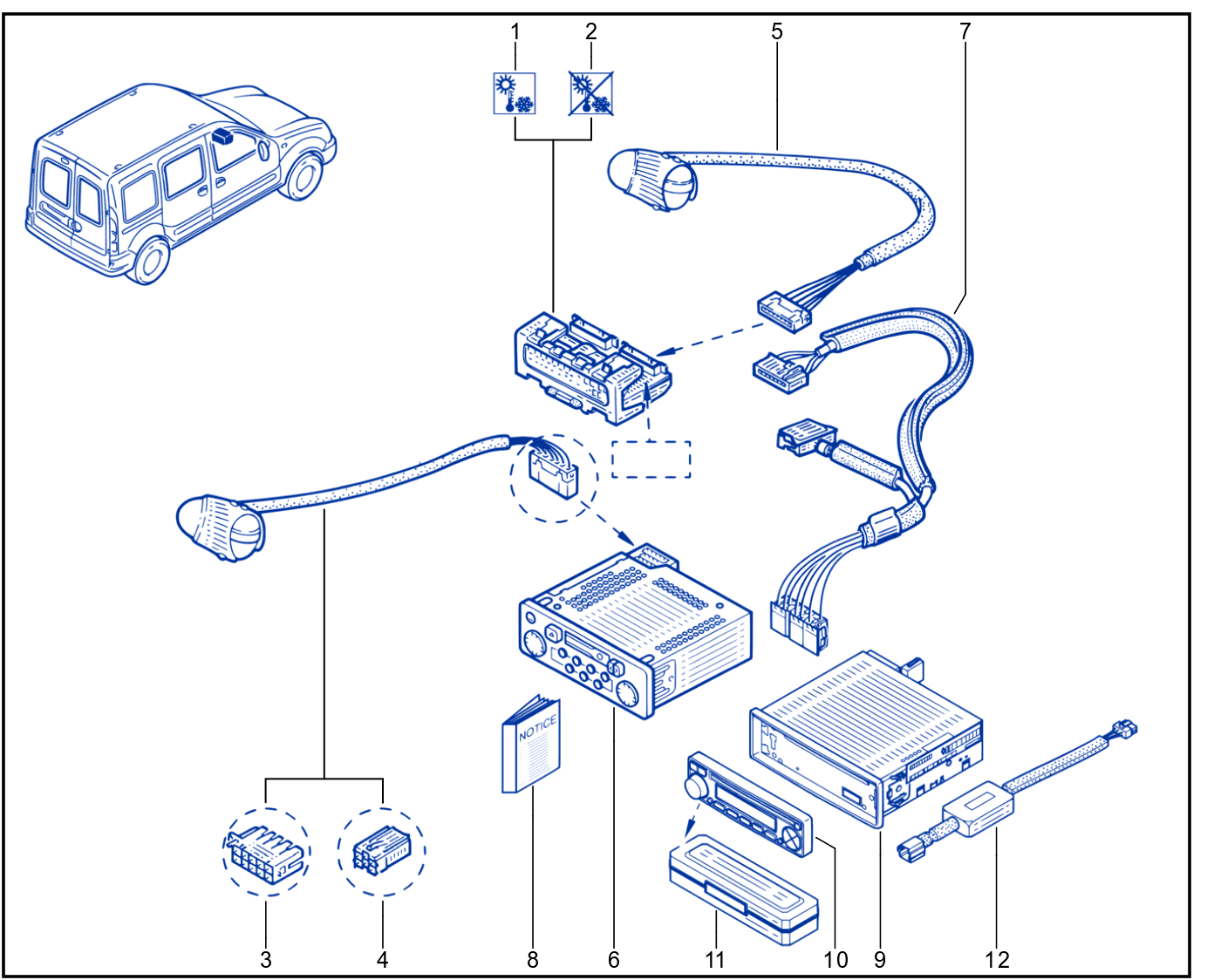 Radio And Equipment - Aerial - 01012841