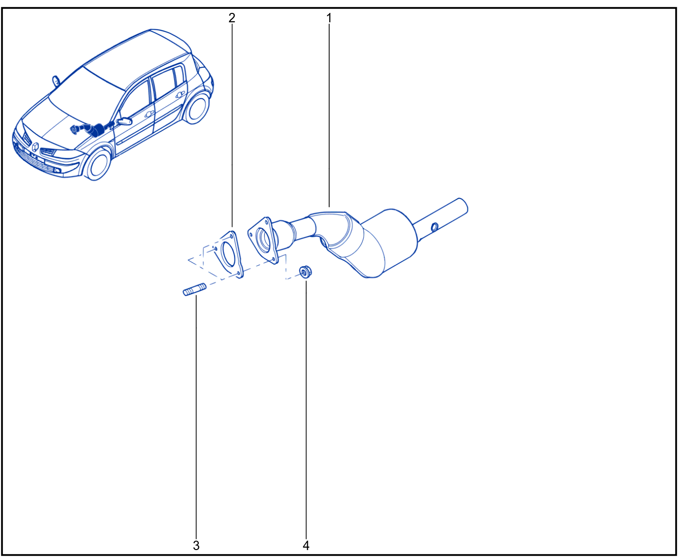Exhaust Pipe - 01013189