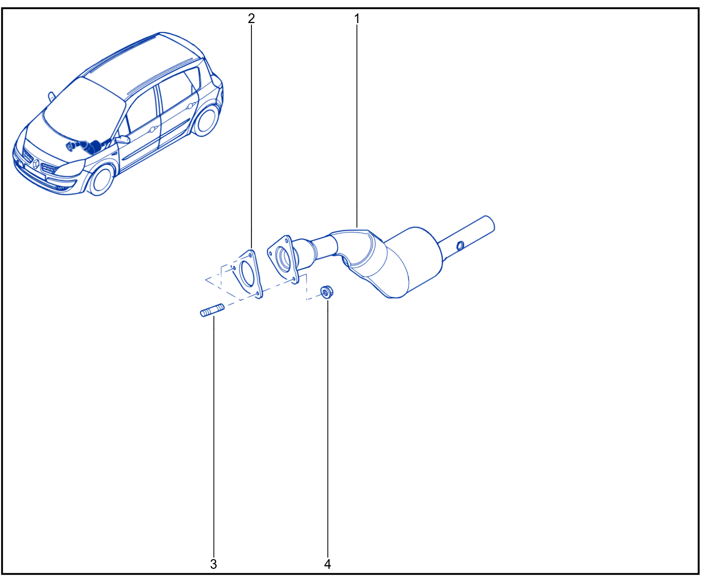 Exhaust Pipe - 01013193