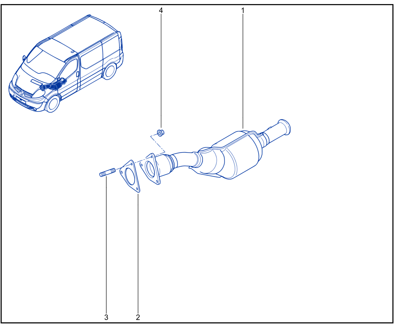 Exhaust Pipe - 01013288