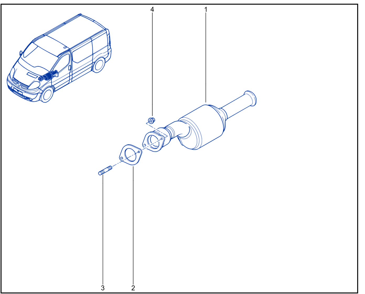 Exhaust Pipe - 01013290