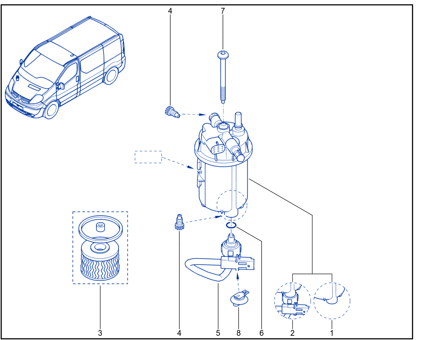 Fuel Filter - 01013326