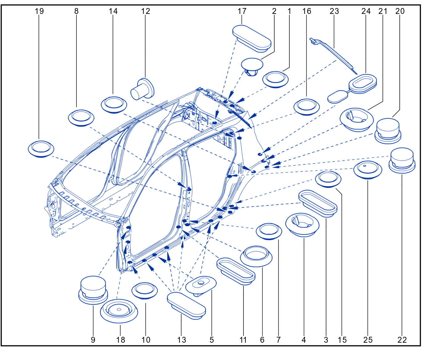 Bodywork Sealing - 01013331