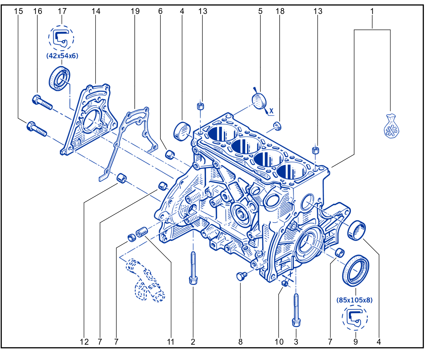 Cylinder Block - 01013777