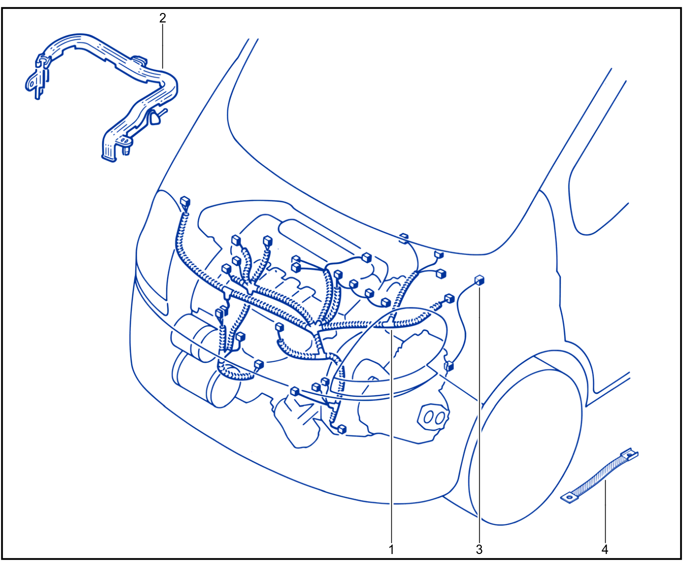 Wiring - Engine Components - 01013806