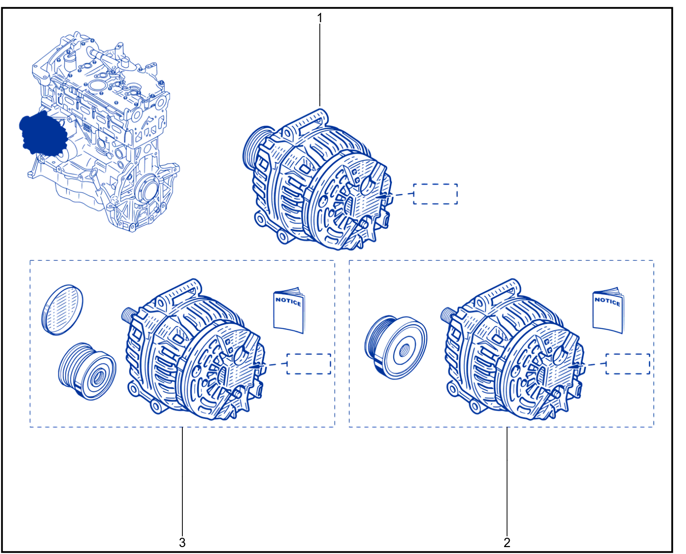 Starter Motor - 01014430