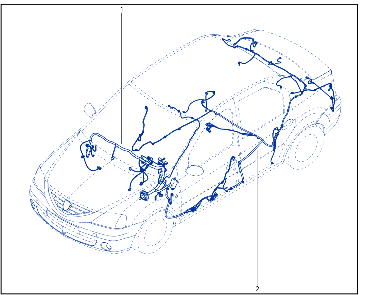 Wiring - Passenger Compartment Components - 01014531